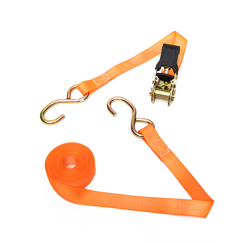 1 cal 25 mm 800 kg ratchet ratch-down z czarnym haczykiem powlekanym