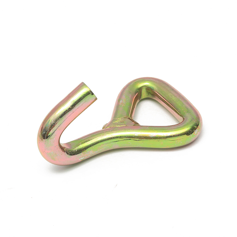 1,5 cala 3T żółty cynk platowany J Haok Metal Single J Hook