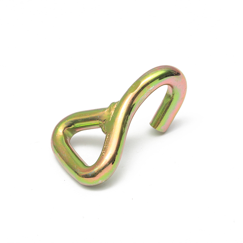 1,5 cala 3T żółty cynk platowany J Haok Metal Single J Hook