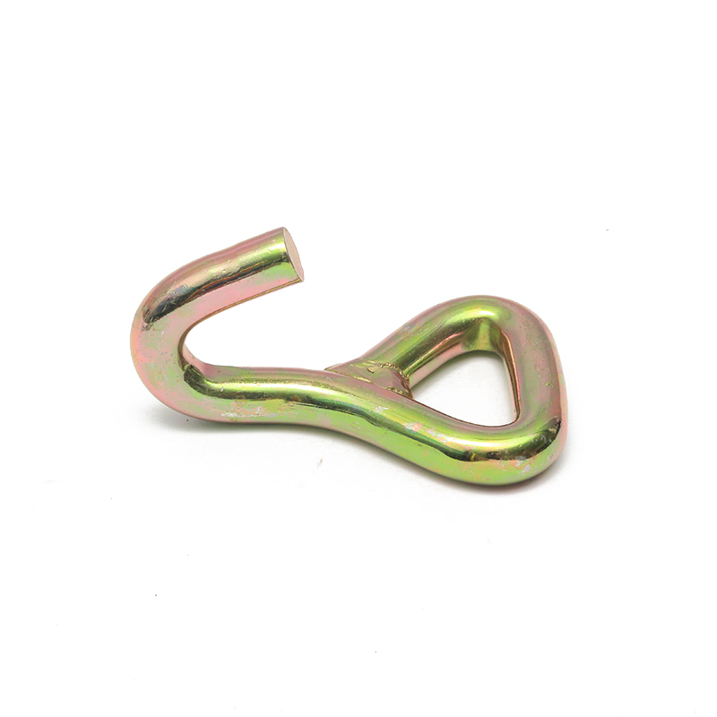 1,5 cala 3T żółty cynk platowany J Haok Metal Single J Hook